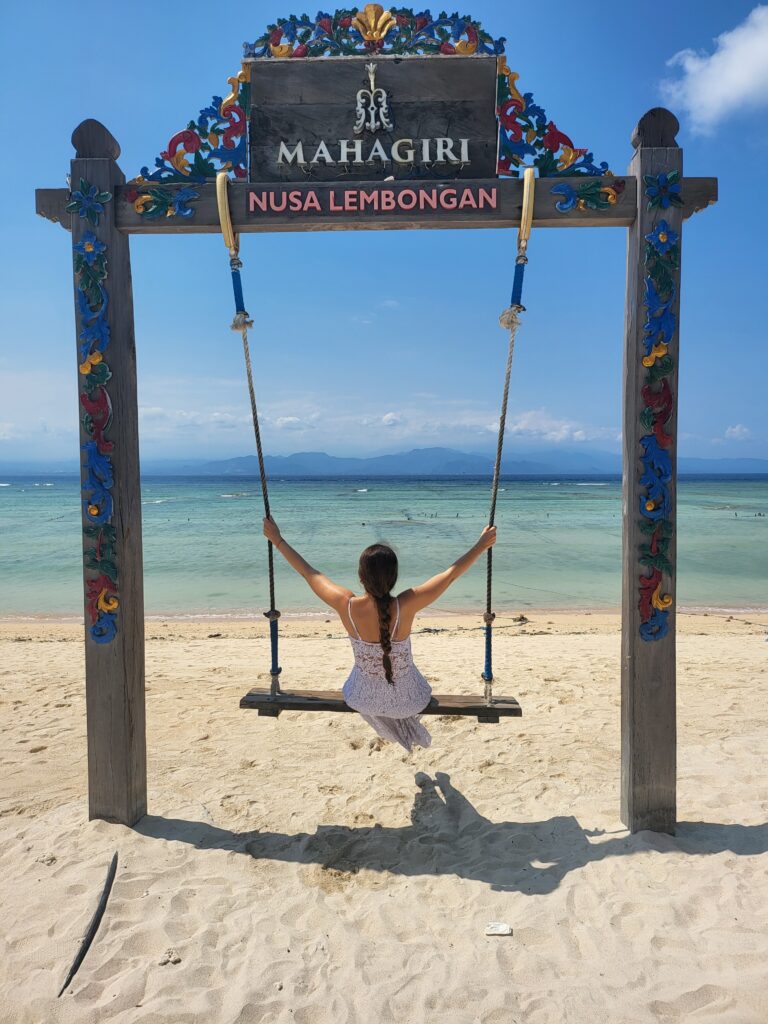 Balançoire Mahagiri Resort Nusa Lembongan